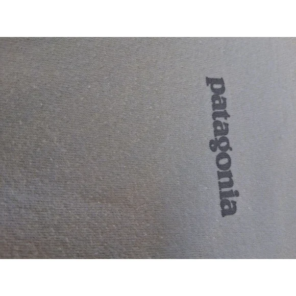 Patagonia Beige Fitz Roy Icon Responsibili Te-Shirt Sz. S MEN'S Unisex - Picture 6 of 7